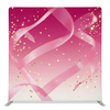 Pink Ribbon Celebration Pillowcover Backdrop