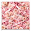 Pink Ribbon Bloom Pillowcover Backdrop