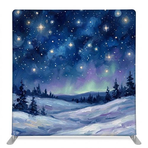 Arctic Starlight Impression Pillowcover Backdrop