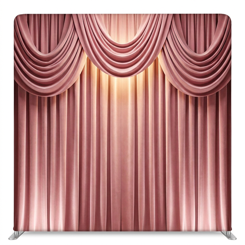 Blush Velvet Opera Pillowcover Backdrop