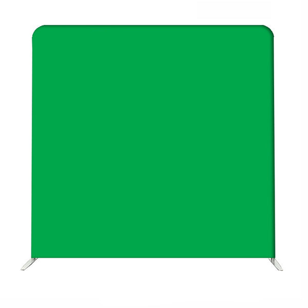 Green Hedge Double Sided Pillow Cover Backdrop - Side B