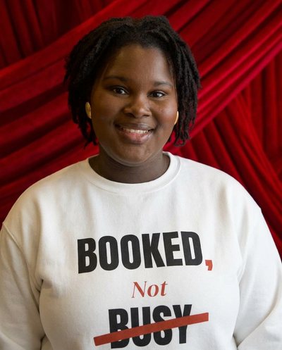 Booked, Not Busy Crewneck