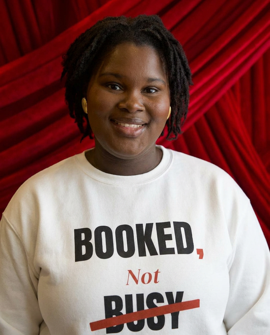 Booked, Not Busy Crewneck