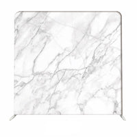 Black and white marble double-sided pillow cover featuring elegant marble pattern, ideal for home decor or photography backdrops.