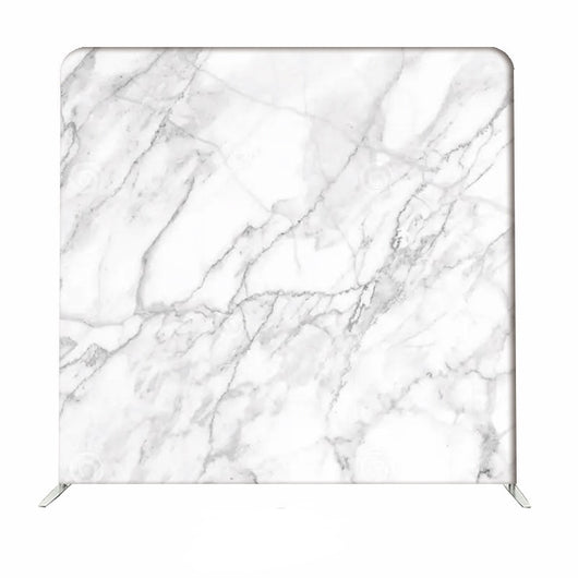 Black and white marble double-sided pillow cover featuring elegant marble pattern, ideal for home decor or photography backdrops.