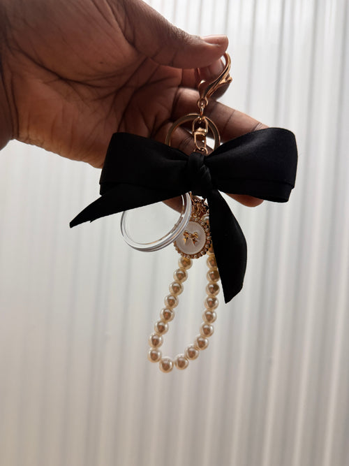 Event-Ready Acrylic Photo Keychain Sets (Pre-Assembled with Bows)