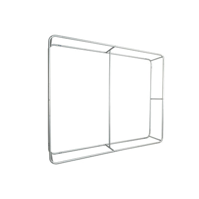 RecyclingDisplay 3D light box backdrop, 8x8 feet, with a straight background design for event or display use