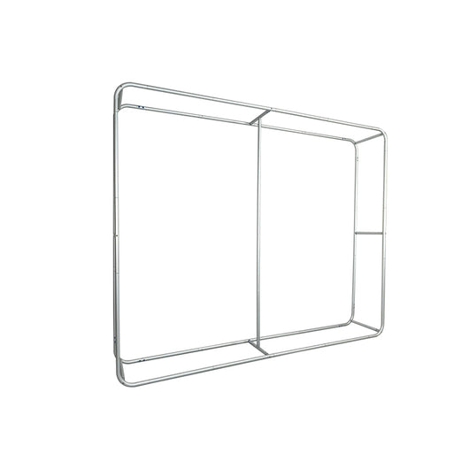 RecyclingDisplay 3D light box backdrop, 8x8 feet, with a straight background design for event or display use