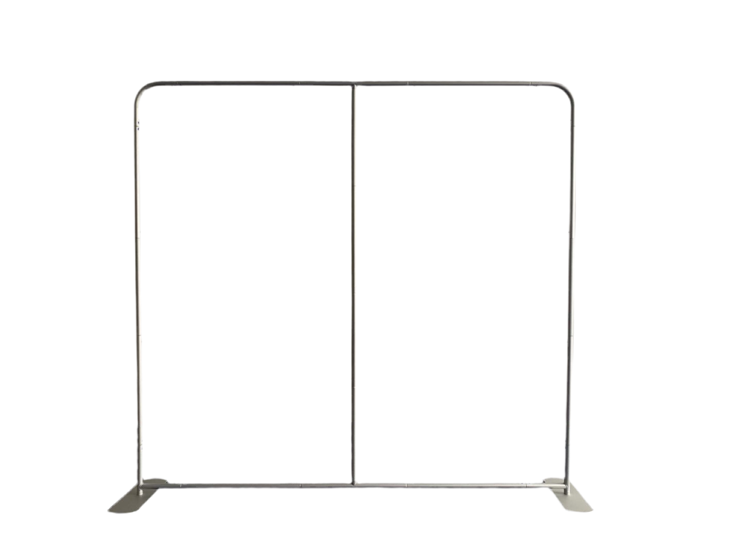 True Backdrops pillow cover backdrop frame only, showing the lightweight metal frame for supporting fabric or backdrop displays.
