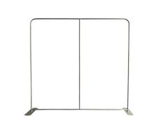 True Backdrops pillow cover backdrop frame only, metal support structure for photography or event displays.