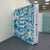 3D square backdrop by RecycleDisplay featuring textured geometric panels in neutral tones for modern photo shoots.