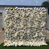 Ivory Peony Flower Wall (#FRD026)