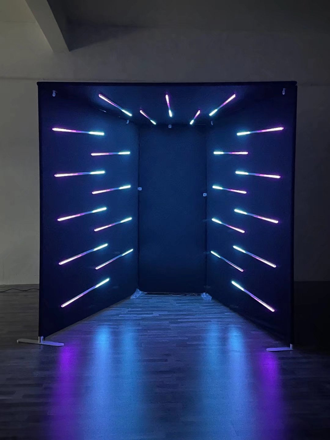 Unique Led Backdrop Vogue LED Enclosure Booth – True Backdrops