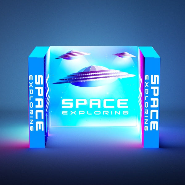 3D 3-Wall Enclosure Backdrop (8x8)