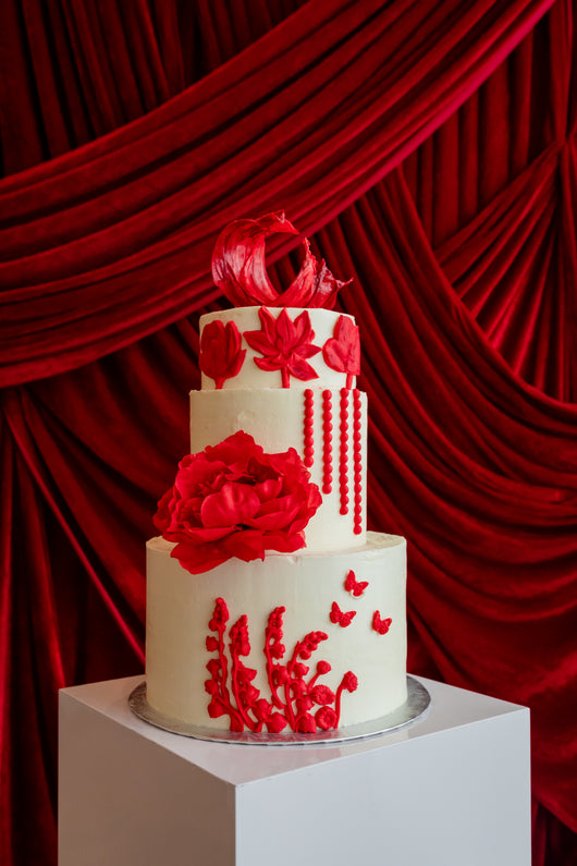 Velvet drapery backdrop with pre-pleated fabric and pole pocket by True Backdrops, displayed hanging for photography or event use.