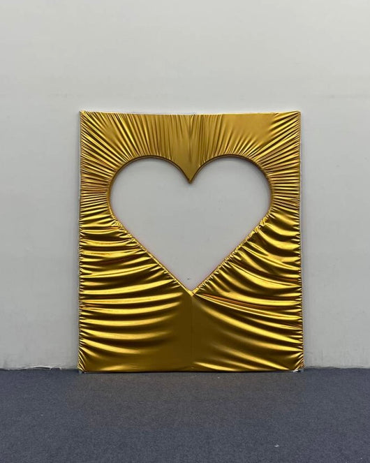 True Love Heart Frame Photo Booth Backdrop