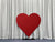 Heart Backdrop – Double Sided 6.5ft (2000mm)