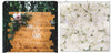 True Backdrops 8x8 Mr&Mrs floral double-sided pillow cover with vibrant floral design, perfect for wedding or event decor.