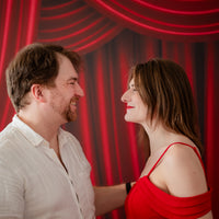 Photo Booth Profit Pack 3x double-sided backdrop bundle by True Backdrops, displayed in a mix-and-match photo booth setup.