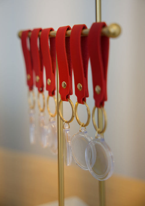 Event-Ready Acrylic Photo Keychain Sets (Pre-Assembled with Straps)