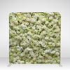 Eternal Bloom White Floral Pillow Cover Backdrop