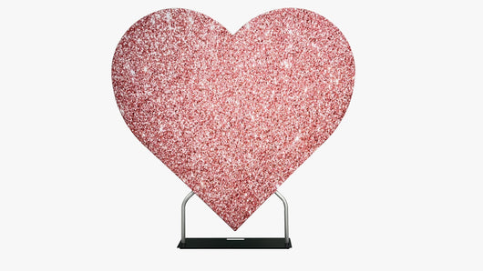 Heart Backdrop – 6.5ft (2000mm) - True Backdrops