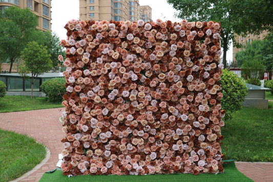 Blush Rose Flower Wall (#FRD017)