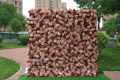 Blush Rose Flower Wall (#FRD017)