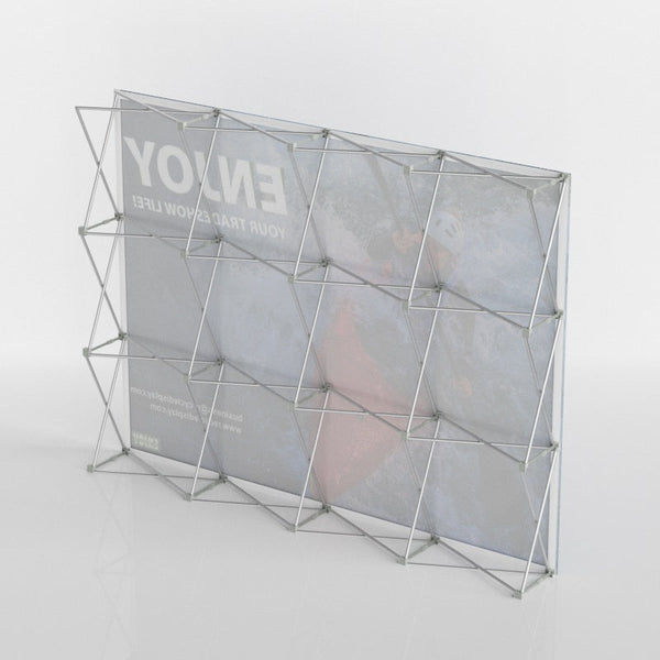 Fabric Pop Up Straight Display