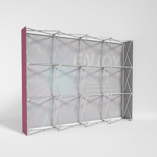 Fabric Pop Up Straight Display