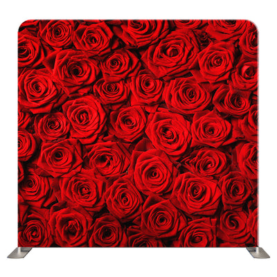 Floral double-sided pillow cover backdrop by True Backdrops featuring vibrant flowers for versatile photography use.