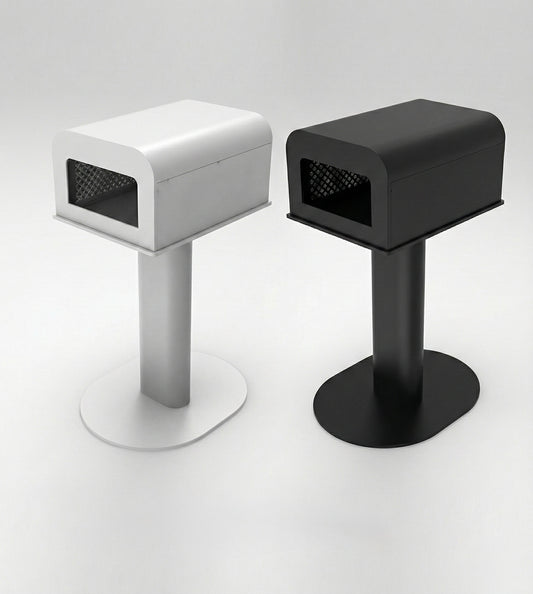 True Backdrops DS620 printer stand with sturdy metal frame and spacious surface for printing equipment