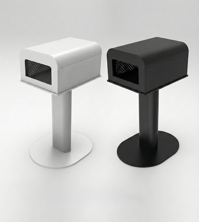 True Backdrops DS620 printer stand with sturdy metal frame and spacious surface for printing equipment