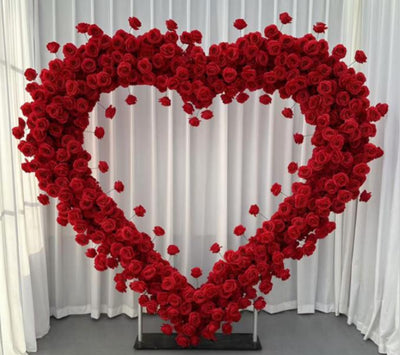 Red Heart Flower Stand (#FRDH001)