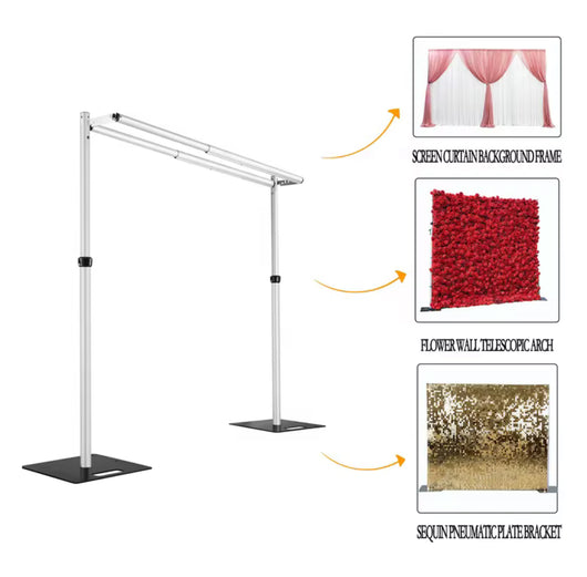 Adjustable Pipe and Drape Frame - True Backdrops