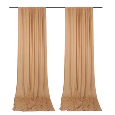 Spandex  Backdrop Drape Curtains 5ft W x10ft H