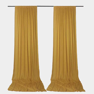 Spandex  Backdrop Drape Curtains 5ft W x10ft H