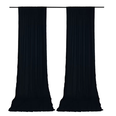 Spandex  Backdrop Drape Curtains 5ft W x10ft H