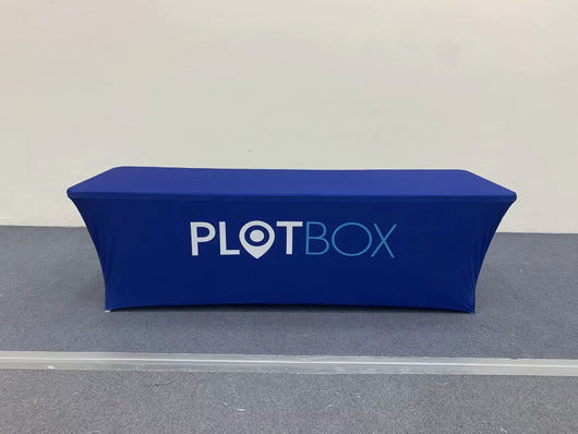 Custom Stretch Table Covers - True Backdrops