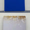 Double-Sided Backdrop Cover – Blue + Gold Sparkle (Ships Next Day)