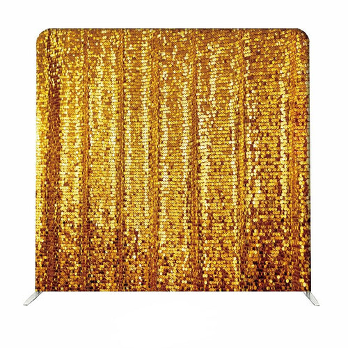 Gold Sequin Double Sided Pillow Cover Backdrop - True Backdrops
