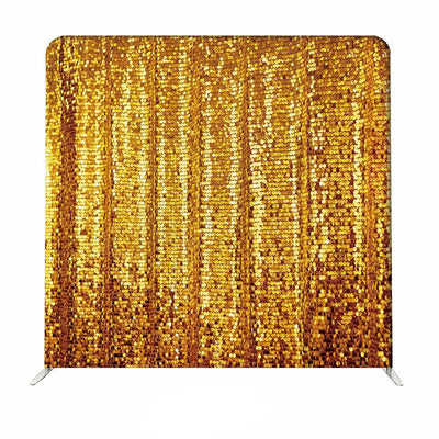 Gold Sequin Double Sided Pillow Cover Backdrop - True Backdrops