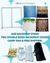 Frame + 2 Double-Sided Tension Fabric Cover Bundle