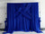 Pre-Pleated Drapery Backdrop with Pole Pocket