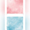 Double-Sided Pastel Pink and Blue Backdrop Cover