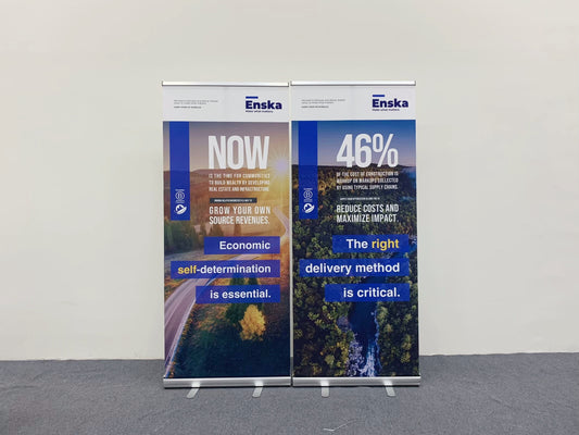 Roll Up Banner Stand