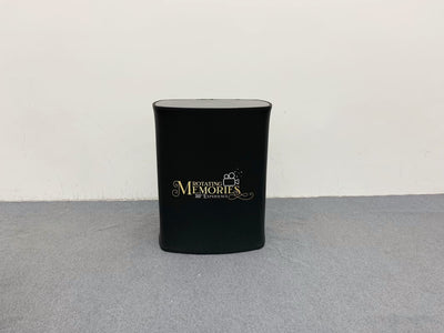Square Fabric Pop Up Counter