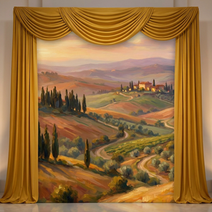 Tuscan Villa Sunset
