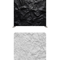 Double-sided pillow cover backdrop featuring shadow and light designs by True Backdrops, showing textured fabric on both sides.