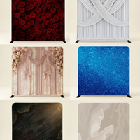 Three double-sided backdrop bundle by True Backdrops featuring mix-and-match designs on fabric backgrounds.